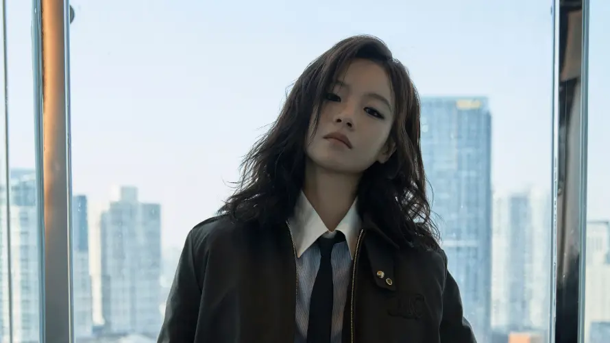 3k长发壁纸-女明星 - 李庚希-职场风「哲风壁纸」
