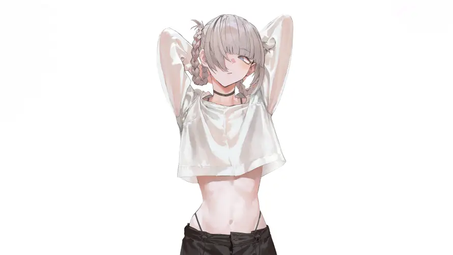 4k动漫壁纸-少女 - 可爱风-元气少女「哲风壁纸」