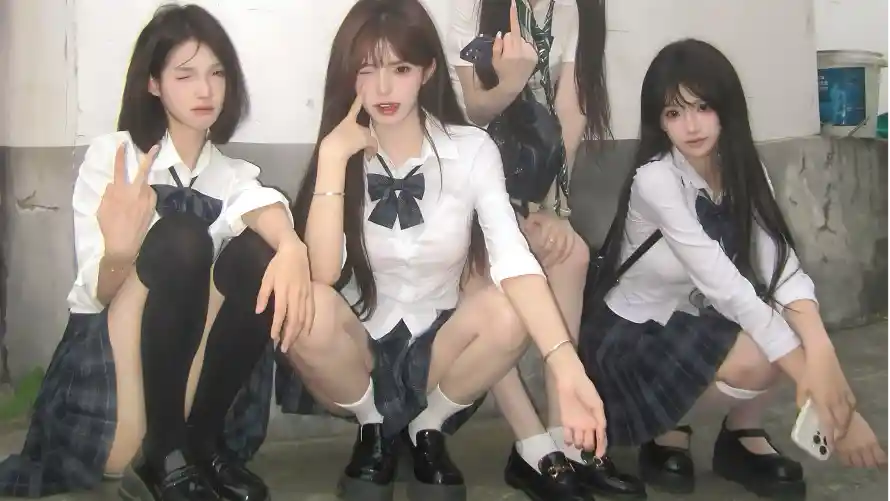 4k少女壁纸-jk - 活力-青春「哲风壁纸」