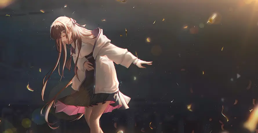 4k动漫壁纸-少女 - 梦幻-背景「哲风壁纸」