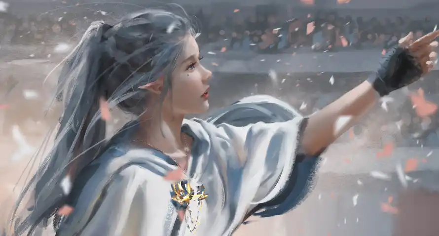 3k人物壁纸-冰刀 - 古风-简约「哲风壁纸」