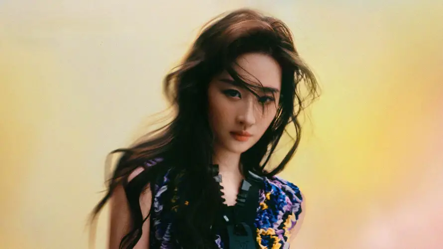 3k刘亦菲壁纸-女明星 - 时尚写真-长发造型「哲风壁纸」
