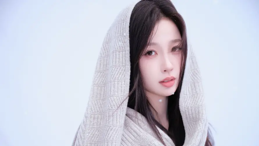 6k女明星壁纸-氛围感 - 温柔风-虞书欣「哲风壁纸」
