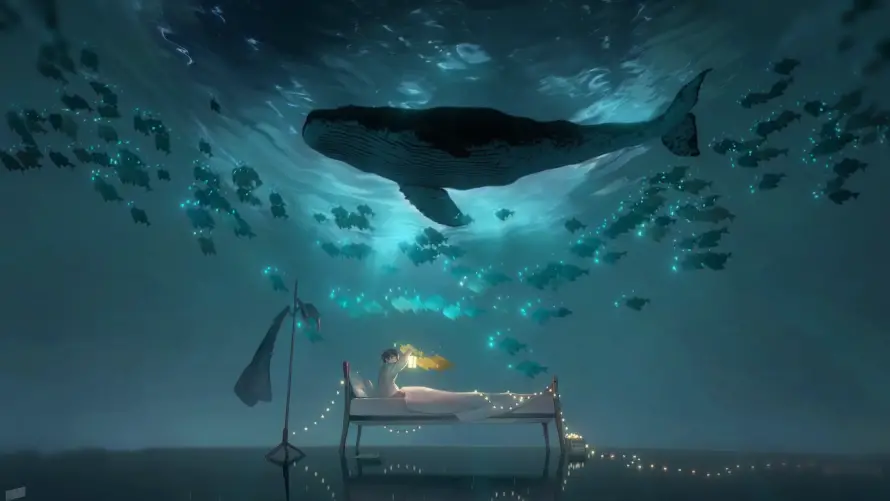 4k鲸鱼壁纸 - 壁纸引擎 - 海底床景 - Wakeup「哲风壁纸」 4k鲸鱼壁纸 - 壁纸引擎 - 海底床景 - Wakeup「哲风壁纸」