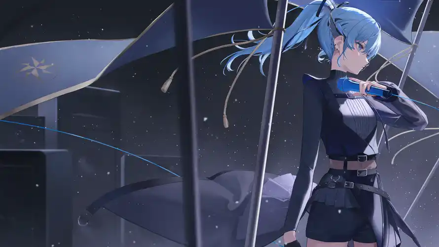 2k动漫壁纸-少女 - 背景-唯美风「哲风壁纸」
