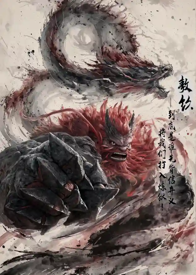4k国风壁纸 - 敖钦 - 黑龙 - 哪吒2「哲风壁纸」 4k国风壁纸 - 敖钦 - 黑龙 - 哪吒2「哲风壁纸」
