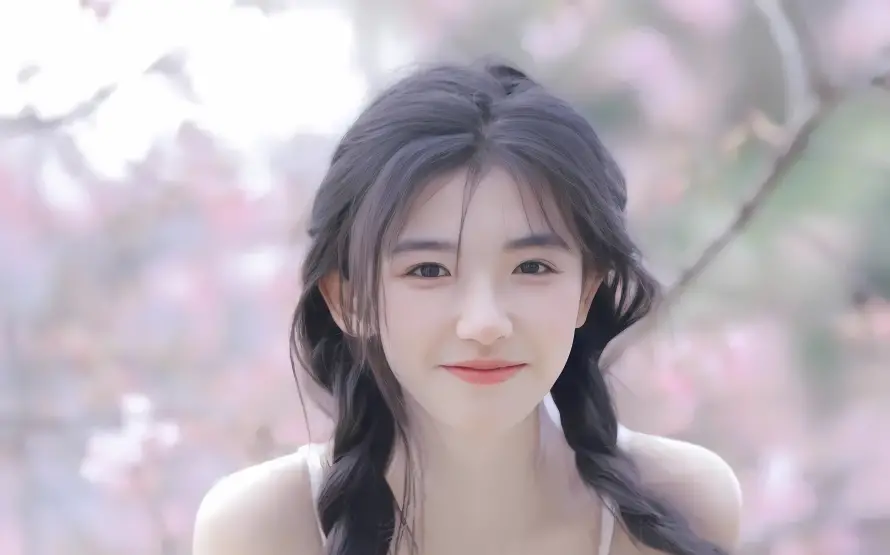 5k春日壁纸-美人 - 背景-花卉「哲风壁纸」