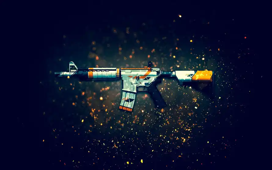 2k枪械壁纸-酷炫 - cs2-M4A4「哲风壁纸」