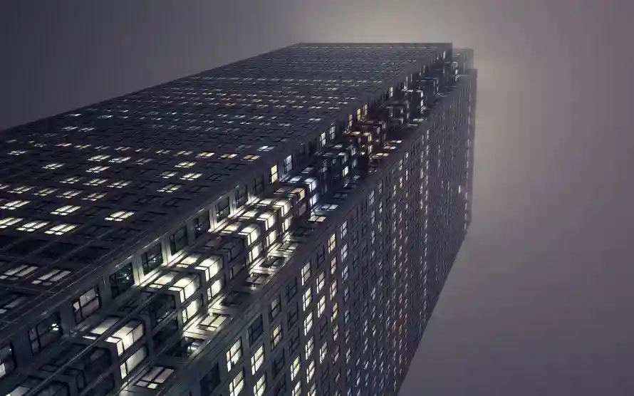 4k夜景壁纸-建筑 - 都市-高楼「哲风壁纸」