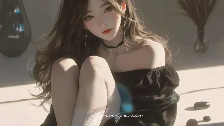 2k个性壁纸-时尚 - 潮流-美女「哲风壁纸」