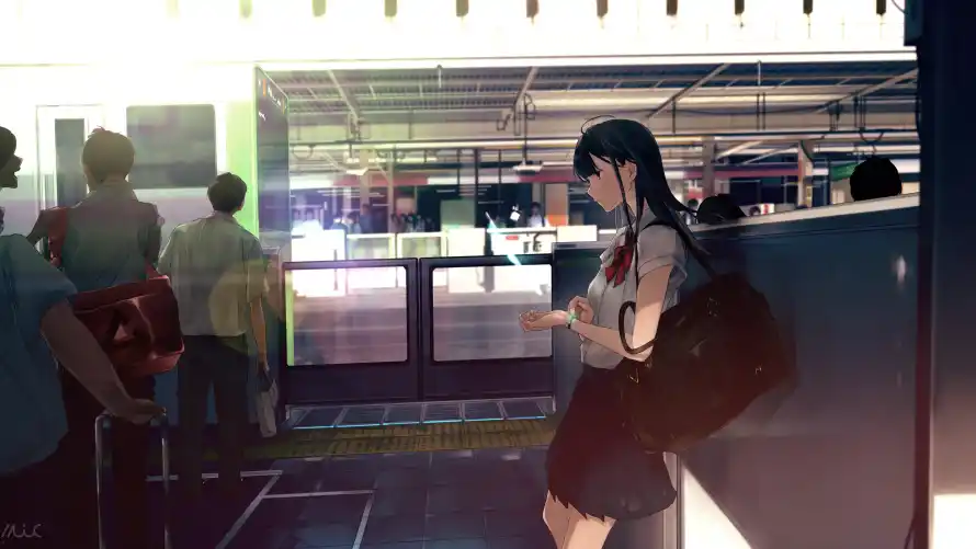 4k人物壁纸-动漫 - 少女-美女「哲风壁纸」