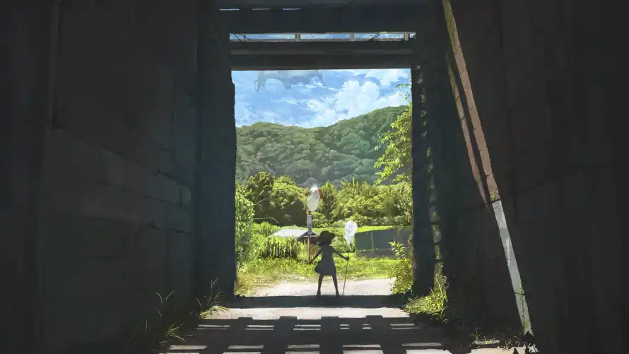 4k动漫壁纸-涵洞 - 人物画面-动漫壁纸「哲风壁纸」