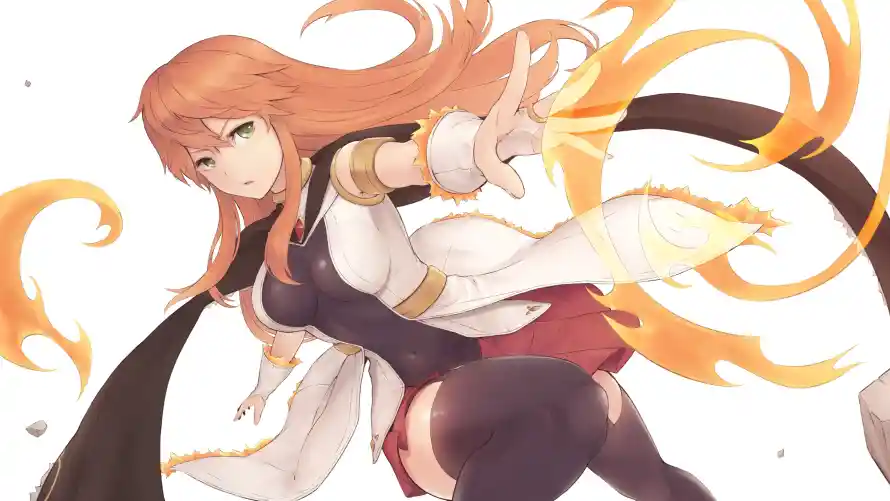 4k动漫壁纸-燃系 - 美女-动态画面「哲风壁纸」