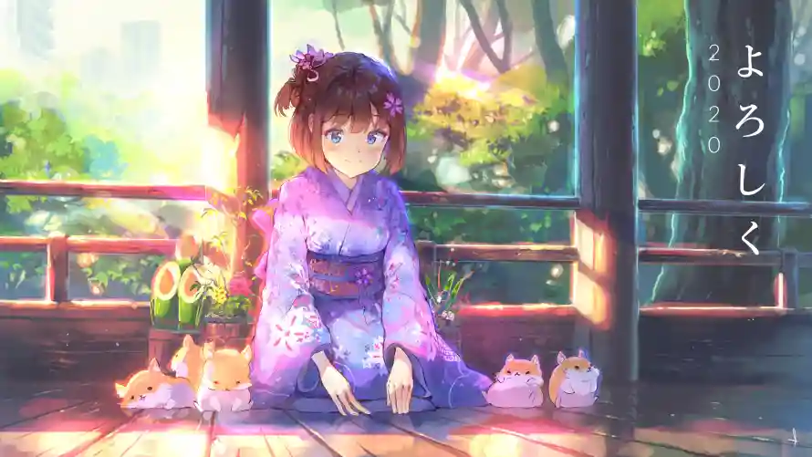 4k和服壁纸-场景 - 二次元-动漫壁纸「哲风壁纸」