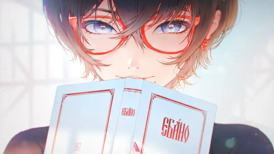 4k动漫壁纸-卡牌 - 少女-二次元「哲风壁纸」