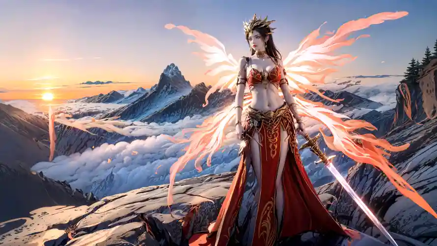 4k玄幻壁纸-美杜莎 - 人物形象-动漫角色「哲风壁纸」