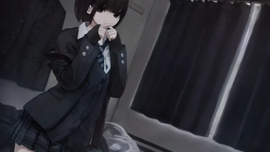 4k二次元壁纸-jk - jk制服-动漫壁纸「哲风壁纸」