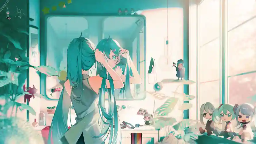 4k初音壁纸-动漫 - 场景-二次元「哲风壁纸」