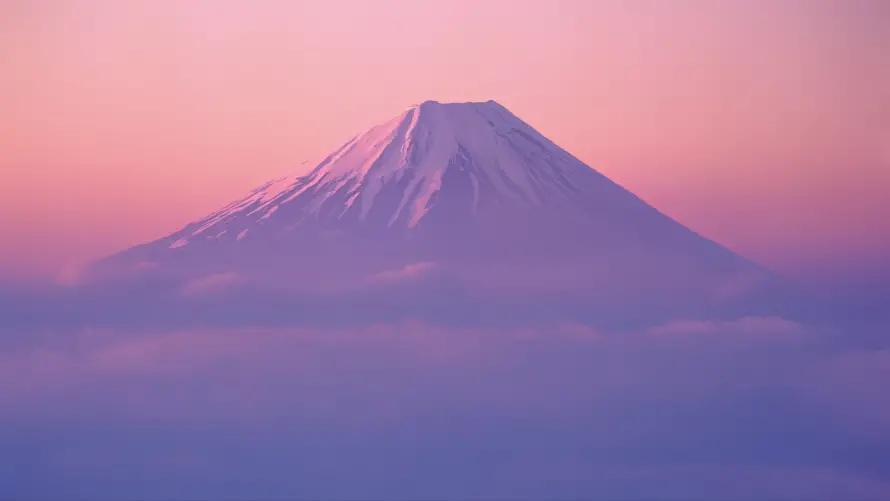 5k风景壁纸-富士山 - 梦幻背景-绝美风光「哲风壁纸」