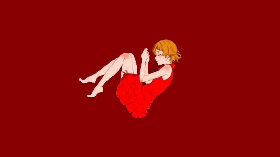 4k动漫壁纸-少女 - 躺姿-动漫壁纸「哲风壁纸」