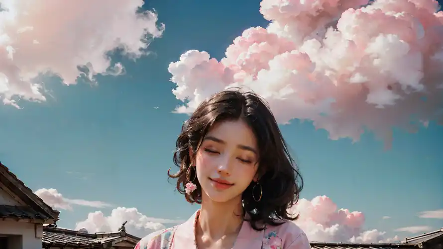 4kAI壁纸-女孩 - 背景-动漫壁纸「哲风壁纸」
