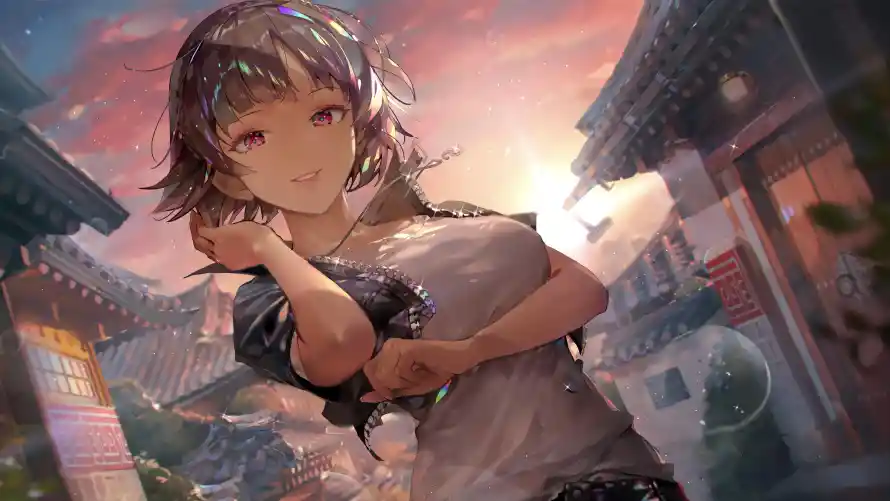 4k动漫壁纸-少女 - 唯美风-动漫壁纸「哲风壁纸」