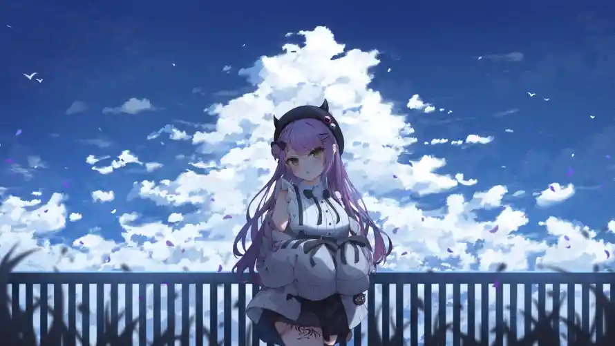 4k动漫壁纸-少女 - 动漫壁纸-动漫角色「哲风壁纸」