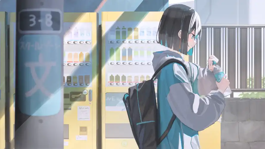 4k动漫壁纸-jk - 少女-清新「哲风壁纸」