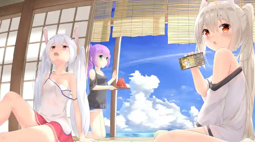 4k动漫壁纸-少女 - 清新-背景「哲风壁纸」