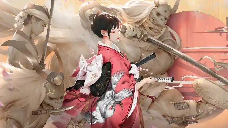 4k人物壁纸-动漫 - 和风-武士「哲风壁纸」