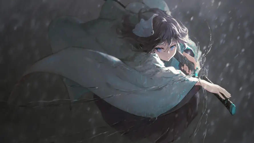 4k动漫壁纸-少女 - 酷炫-二次元「哲风壁纸」