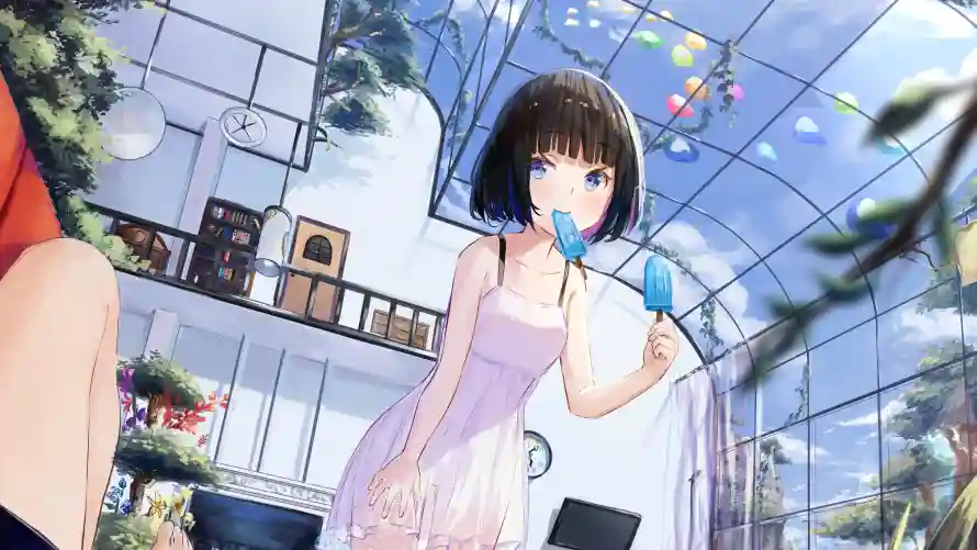 4k动漫壁纸-少女 - 梦幻-清新「哲风壁纸」