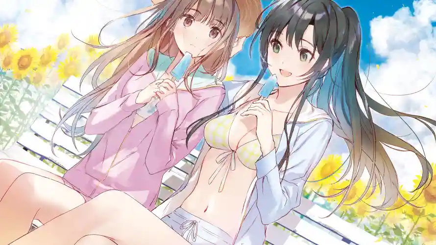 4k动漫壁纸-夏日 - 少女-清新「哲风壁纸」