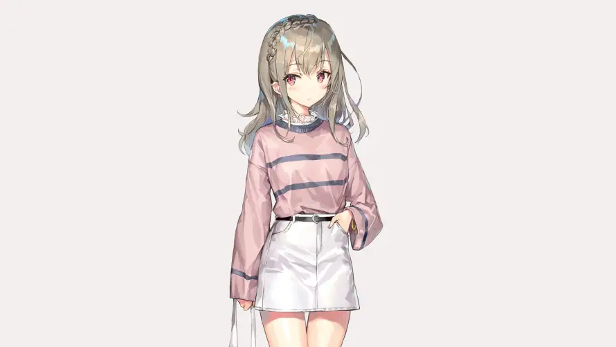 4k动漫壁纸-少女 - 清新-二次元「哲风壁纸」