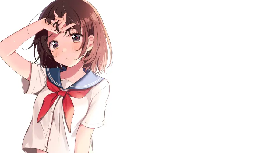 4k动漫壁纸-少女 - 日系-清新「哲风壁纸」