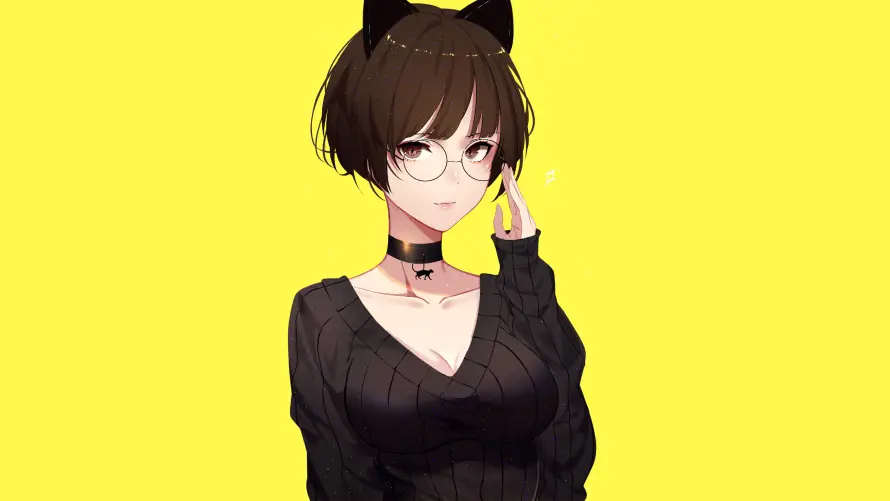 4k动漫壁纸-可爱 - 少女-二次元「哲风壁纸」