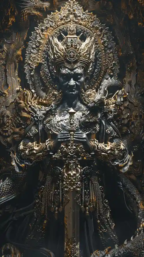 4k3D壁纸壁纸 - 佛教神祇 - 宗教元素 - 精美造型「哲风壁纸」