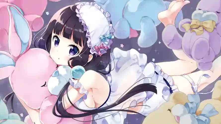 4k动漫壁纸-少女 - 动漫壁纸-可爱少女「哲风壁纸」