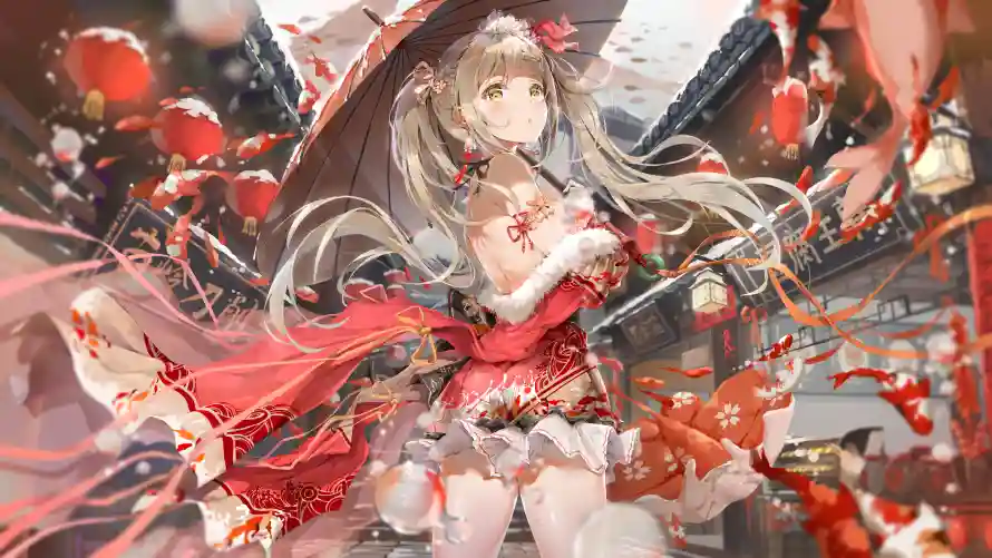 6k人物壁纸-动漫 - 古风-少女「哲风壁纸」