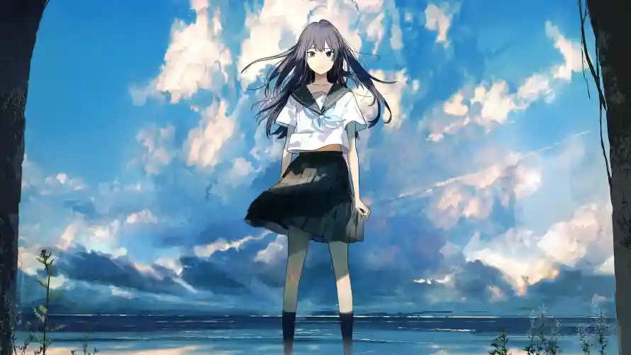 4k动漫壁纸-少女 - 动漫壁纸-动漫角色「哲风壁纸」