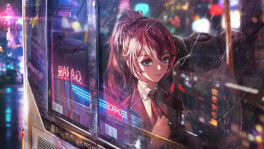 4k动漫壁纸-少女 - 背景-角色「哲风壁纸」
