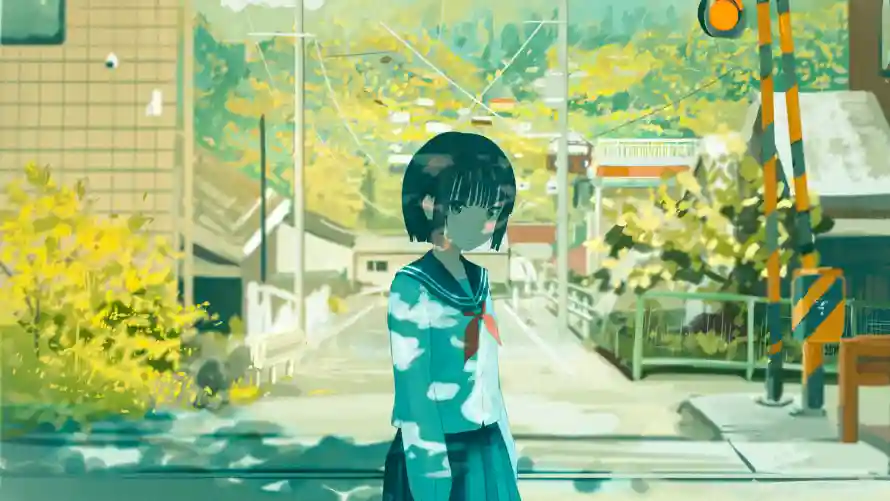 4k动漫壁纸-少女 - 清新-背景「哲风壁纸」