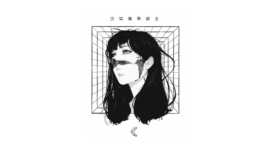 4k动漫壁纸-科幻 - 动漫壁纸-线条元素「哲风壁纸」