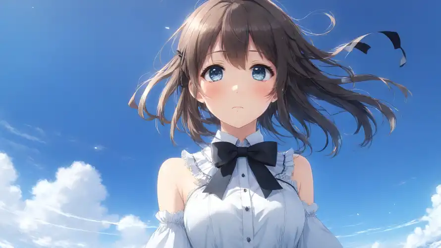4k动漫壁纸-少女 - 美女-背景「哲风壁纸」
