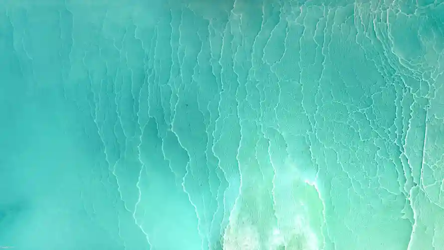 5k海景壁纸-海水 - 盐田-风景「哲风壁纸」