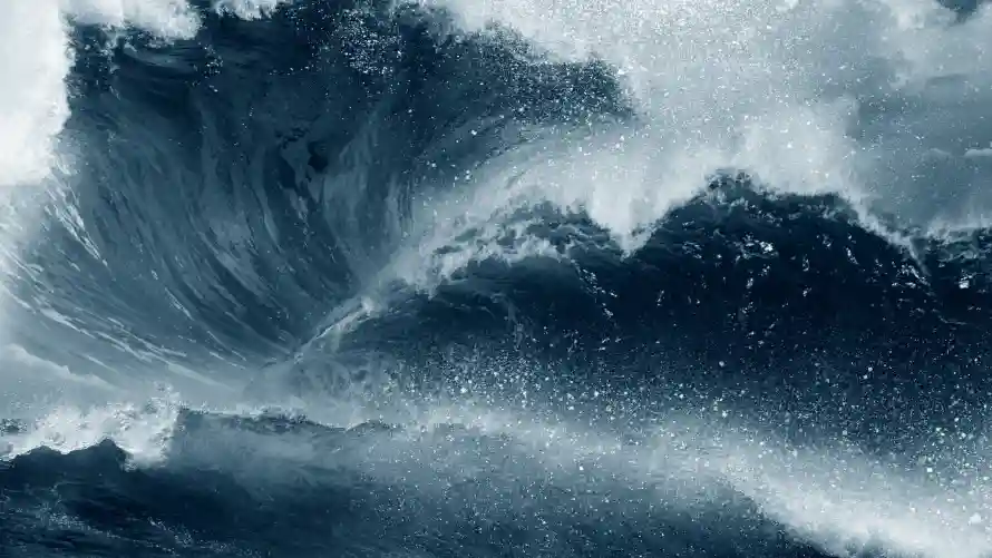 4k海浪壁纸-风景 - 壮阔海浪-汹涌海浪「哲风壁纸」