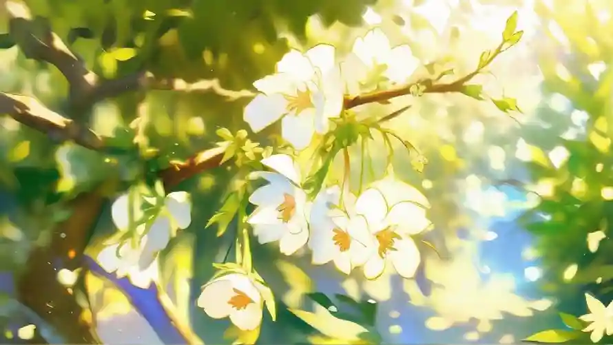 4k春天壁纸-晴天 - 樱花-浪漫「哲风壁纸」