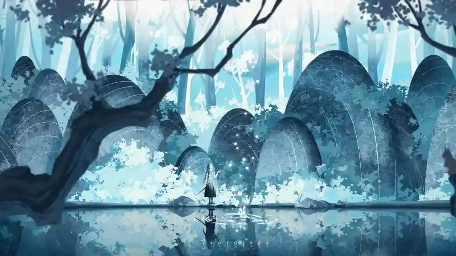 5k奇幻壁纸-动漫壁纸 - 动漫森林-奇幻场景「哲风壁纸」