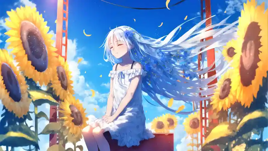 4k动漫壁纸-少女 - 背景-二次元「哲风壁纸」