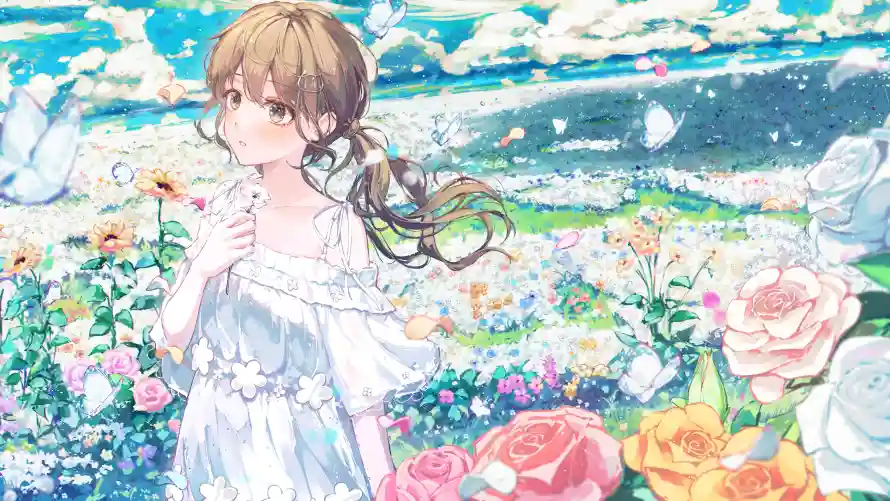 4k动漫壁纸-少女 - 梦幻-浪漫「哲风壁纸」